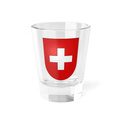 Switzerland-coat of arms (Switzerland) (Coat of Arms) Shot Glass 1.5oz 1.5oz - Go Mug Yourself