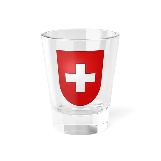 Switzerland-coat of arms (Switzerland) (Coat of Arms) Shot Glass 1.5oz 1.5oz - Go Mug Yourself