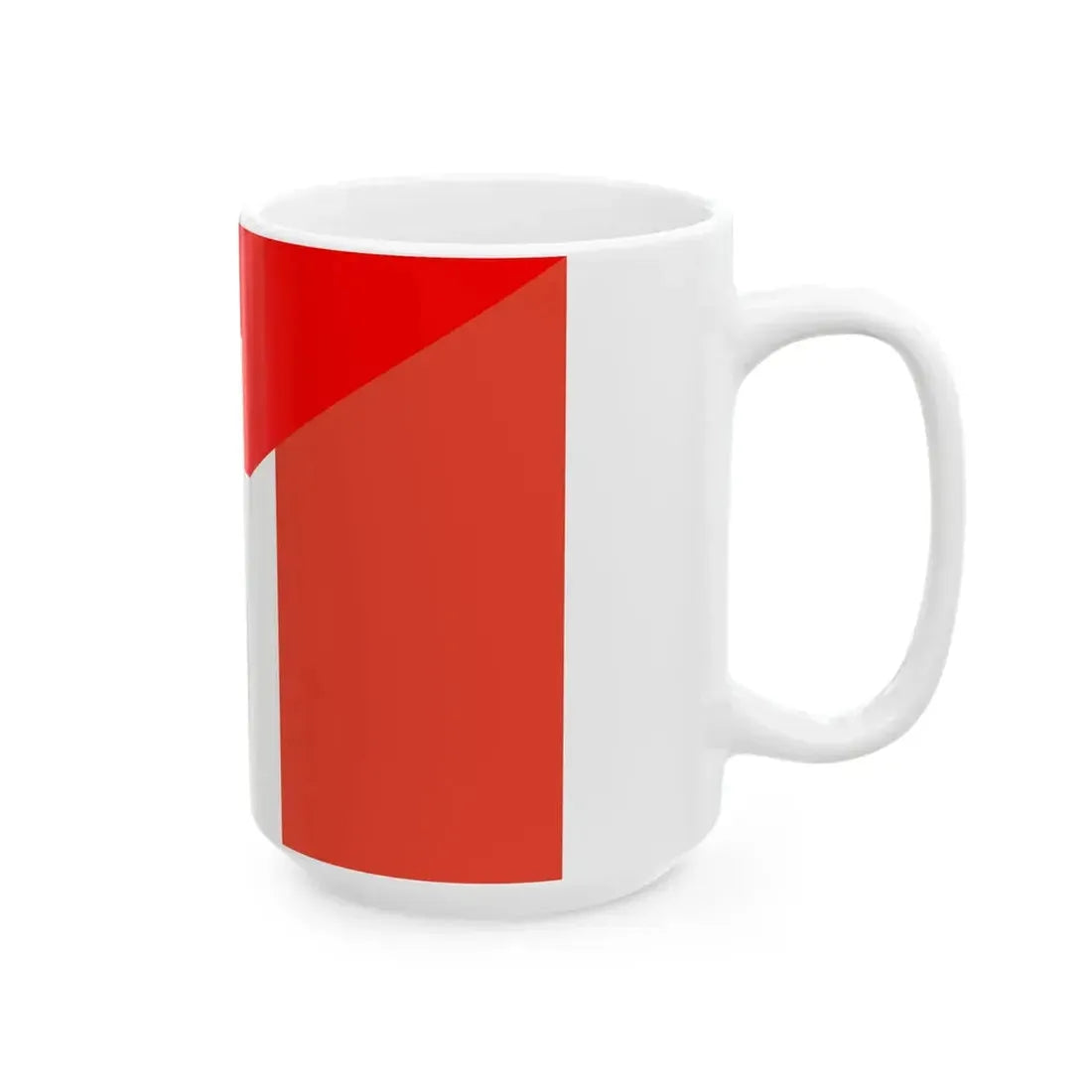 Switzerland France Flag (France) White Coffee Mug - Go Mug Yourself