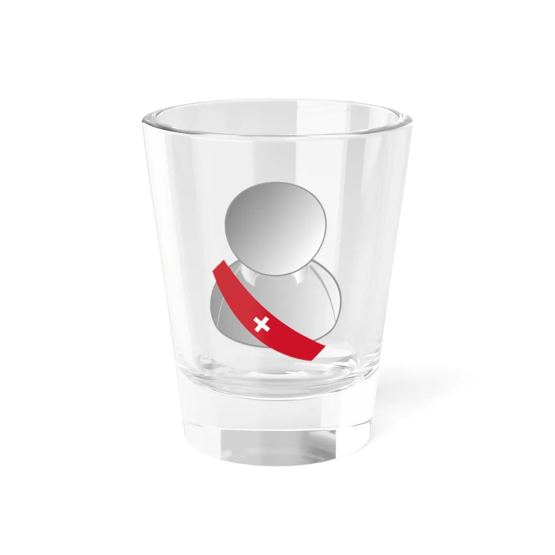 Switzerland politic personality icon (Switzerland) Shot Glass 1.5oz 1.5oz - Go Mug Yourself