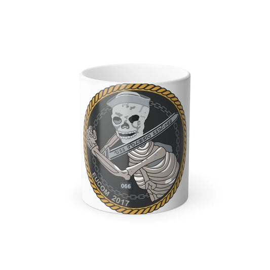 Sword of Freedom Skeleton SSN 769 (U.S. Navy) Color Changing Mug 11oz-11oz-Go Mug Yourself
