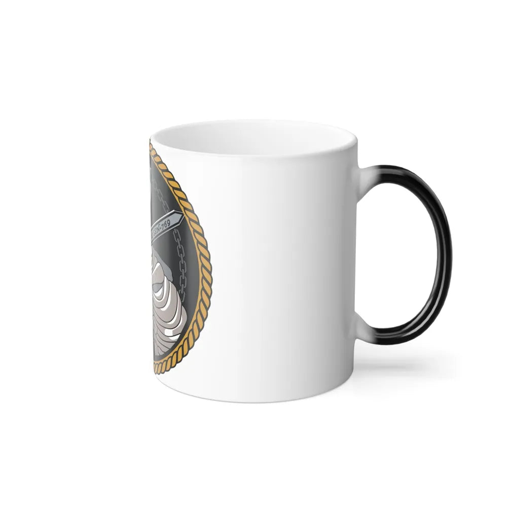 Sword of Freedom Skeleton SSN 769 (U.S. Navy) Color Changing Mug 11oz-Go Mug Yourself