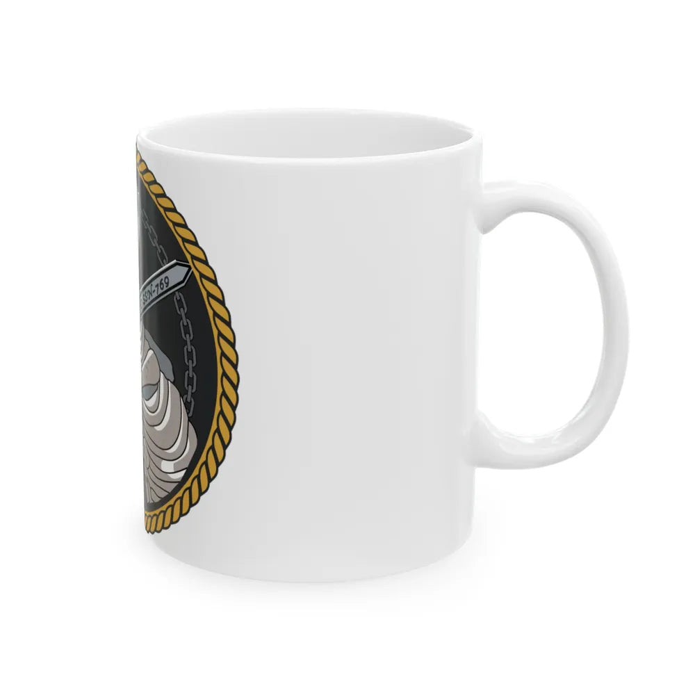 Sword of Freedom Skeleton SSN 769 (U.S. Navy) White Coffee Mug-Go Mug Yourself