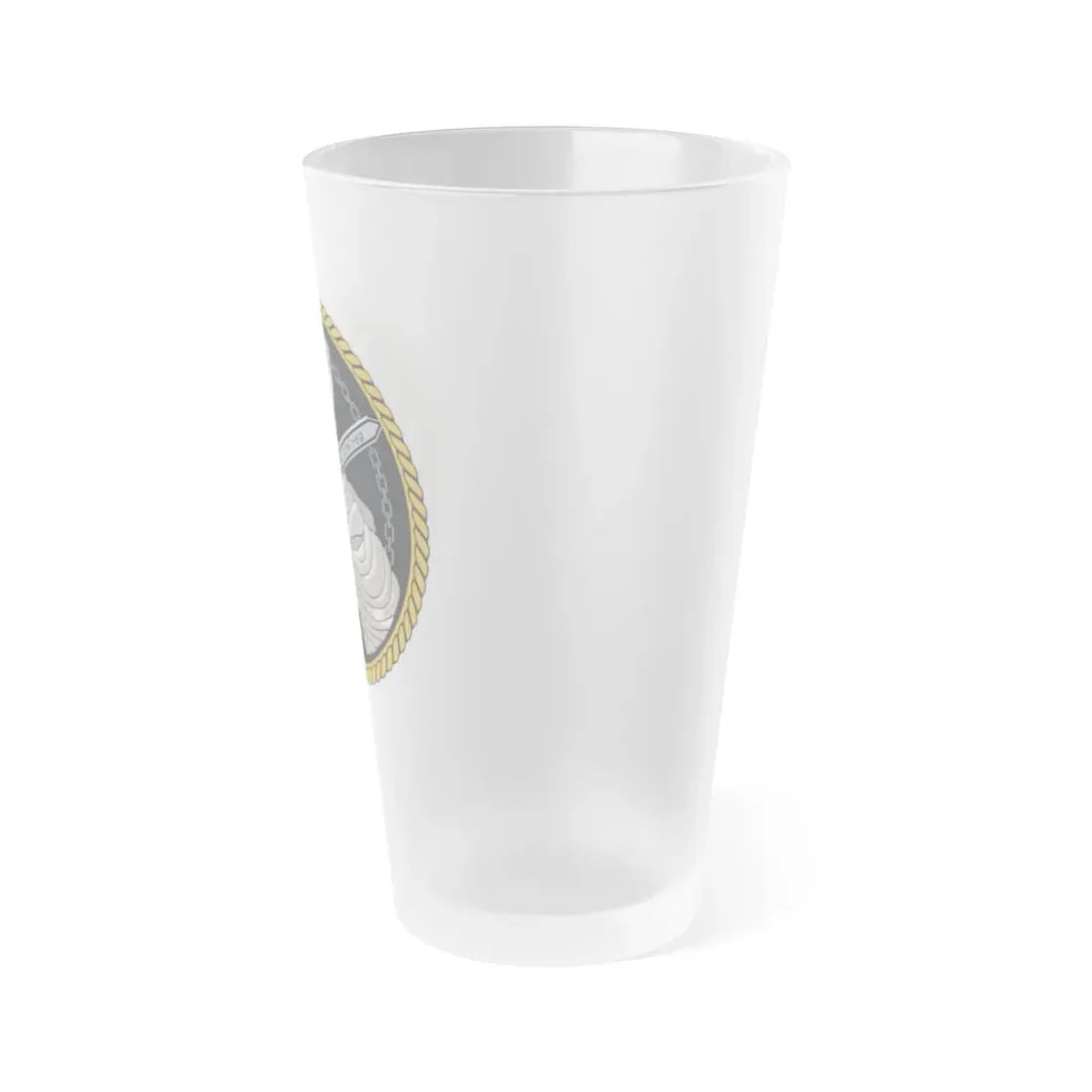 Sword of Freedom Skeleton SSN 769 (U.S. Navy) Frosted Pint Glass 16oz - Go Mug Yourself