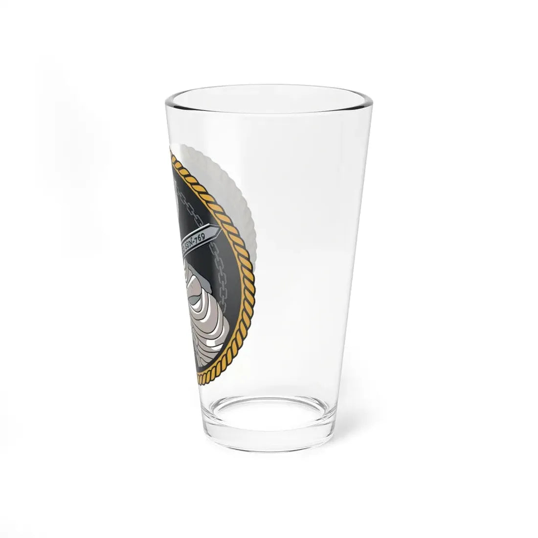 Sword of Freedom Skeleton SSN 769 (U.S. Navy) Pint Glass 16oz - Go Mug Yourself