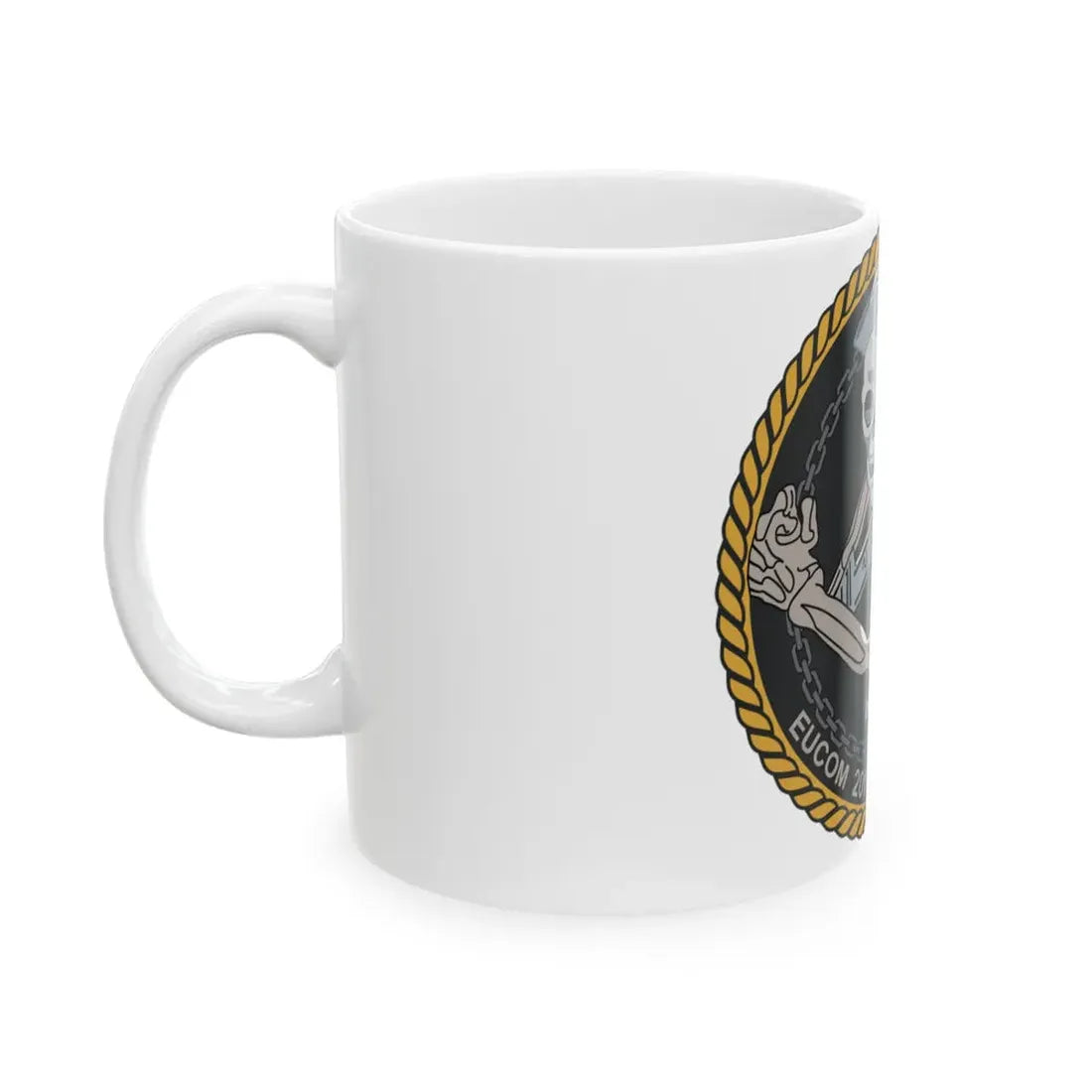 Sword of Freedom Skeleton SSN 769 (U.S. Navy) White Coffee Mug - Go Mug Yourself