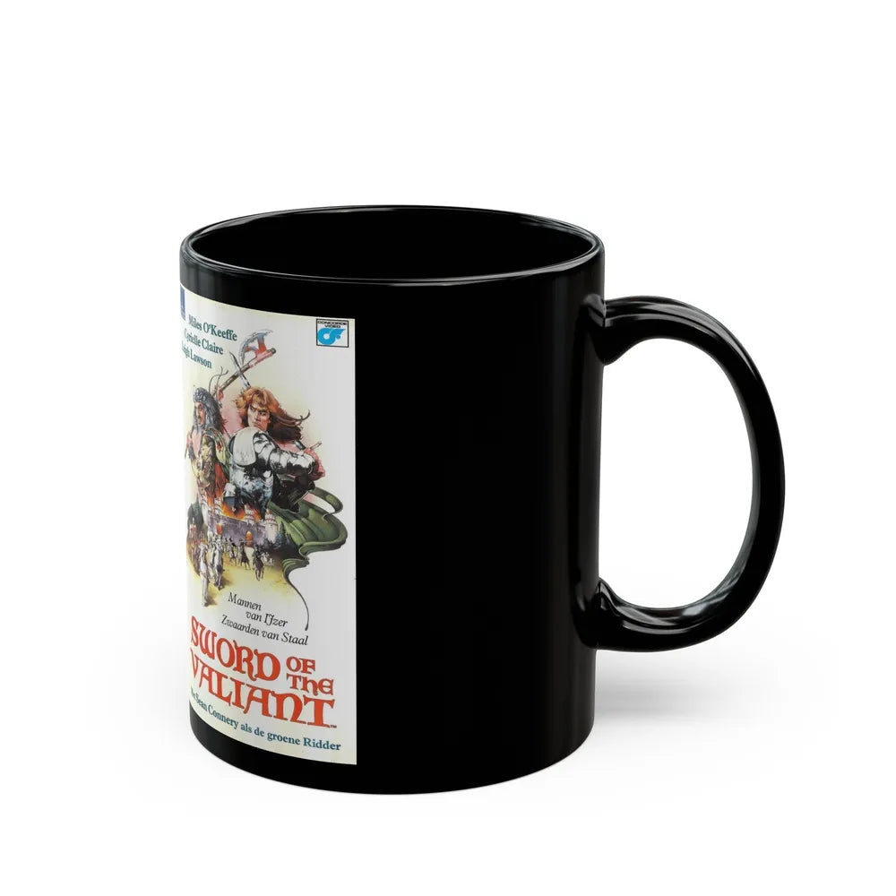 SWORD OF THE VALIANT (VHS COVER) - Black Coffee Mug-Go Mug Yourself