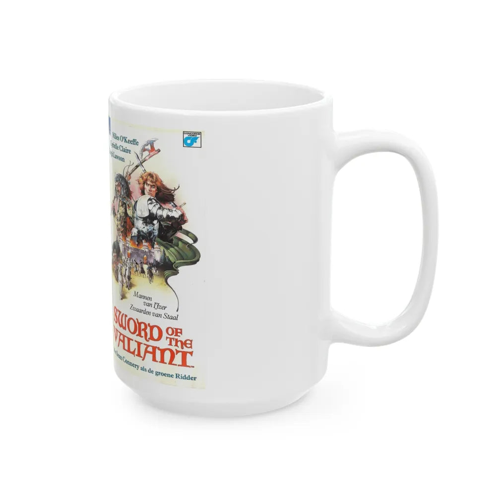 SWORD OF THE VALIANT (VHS COVER) - White Coffee Mug-Go Mug Yourself