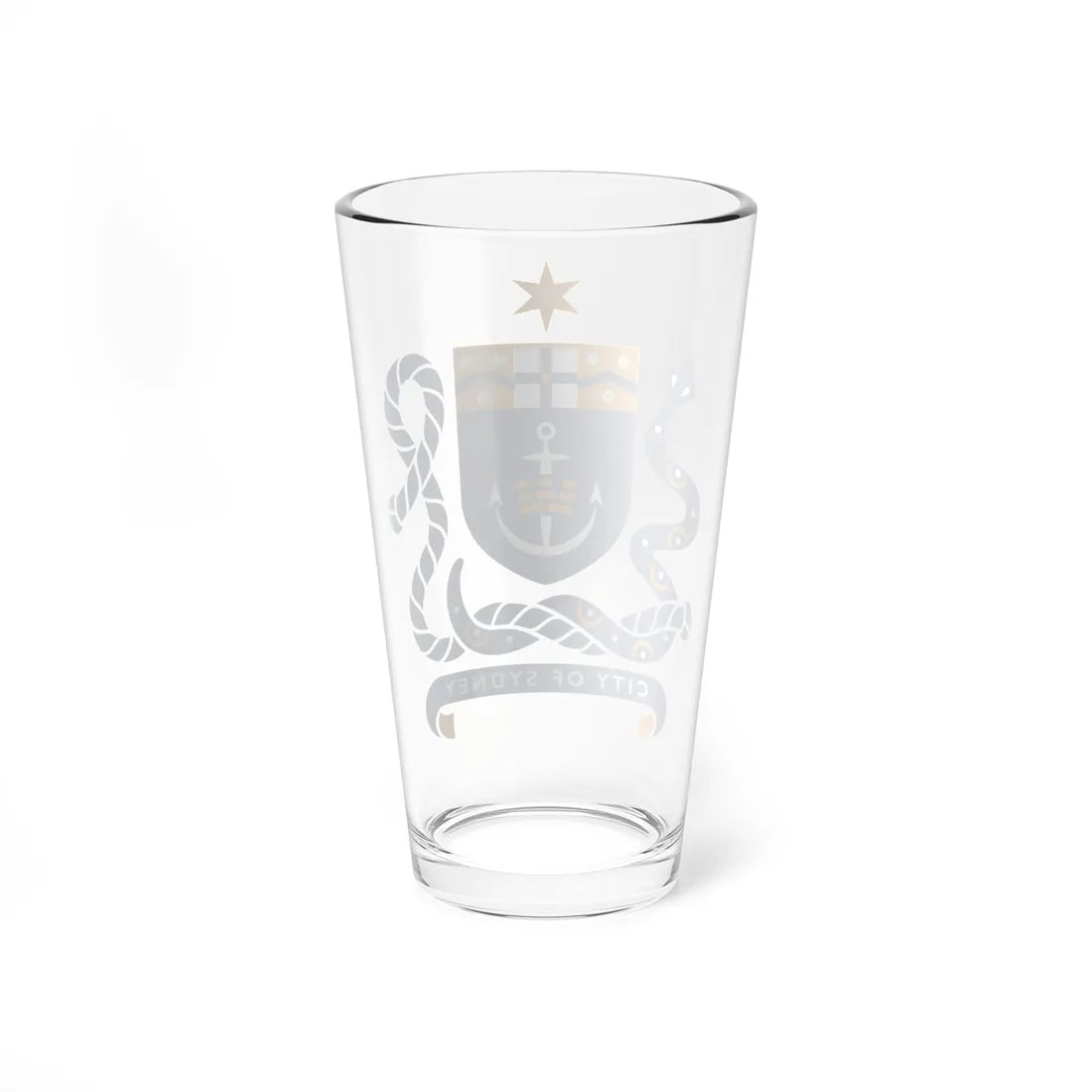 Sydney - COA (Australia) (Coat of Arms) Pint Glass 16oz - Go Mug Yourself