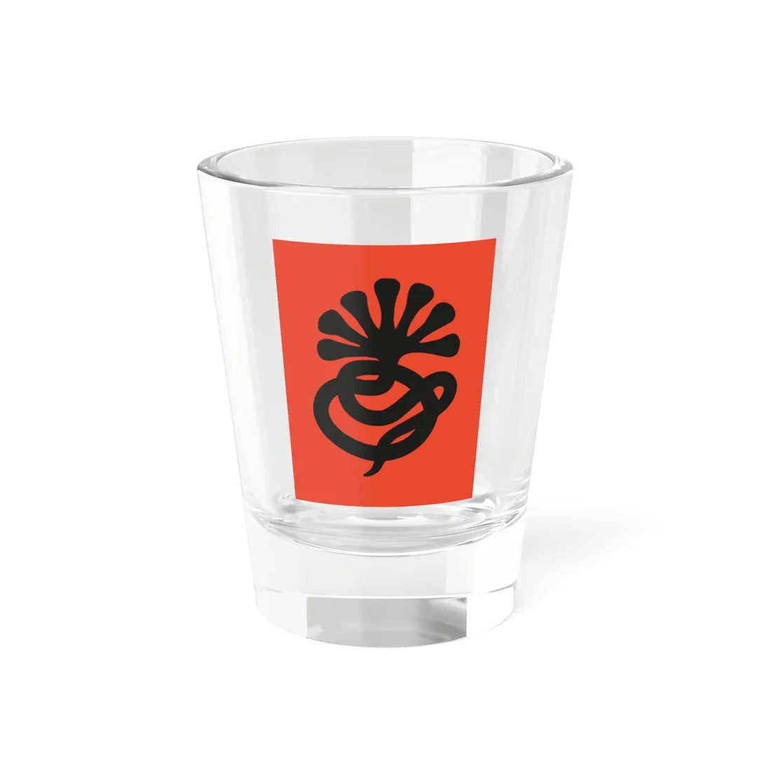 Symbionese Liberation Army Flag (United States) Shot Glass 1.5oz 1.5oz - Go Mug Yourself