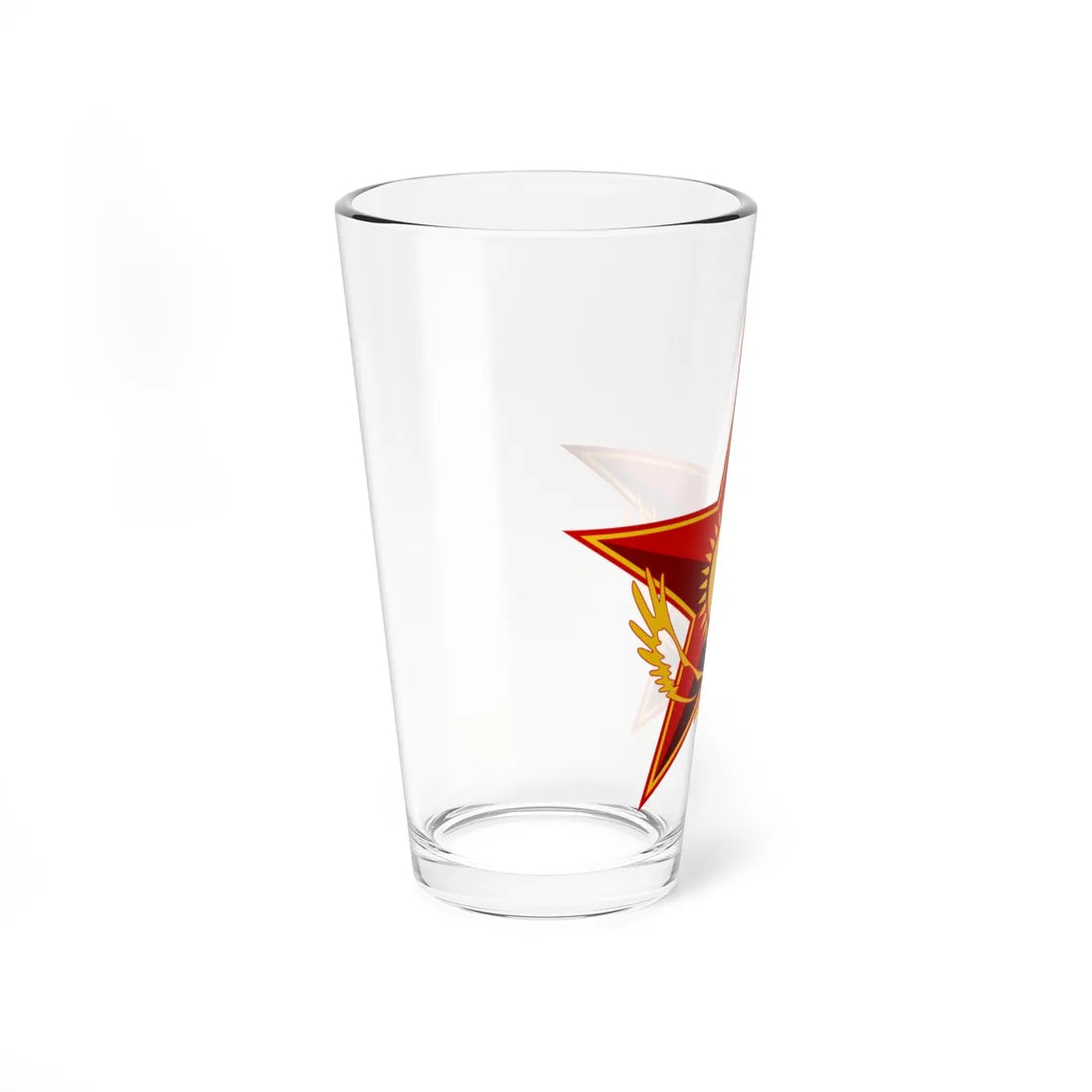 Symbol of the Kazakh Ministry of Defense (Kazakhstan) (Coat of Arms) Pint Glass 16oz - Go Mug Yourself
