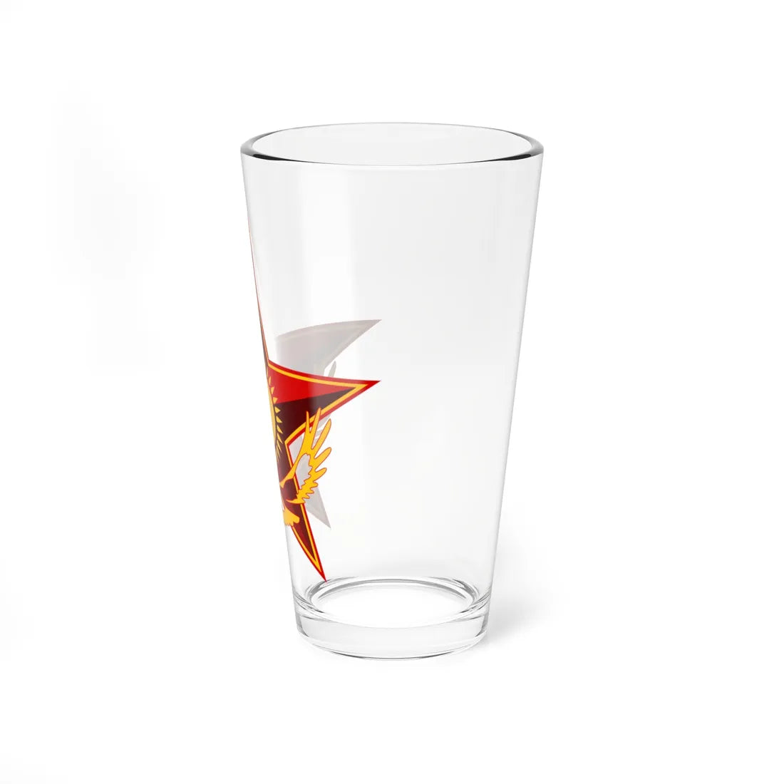 Symbol of the Kazakh Ministry of Defense (Kazakhstan) (Coat of Arms) Pint Glass 16oz - Go Mug Yourself