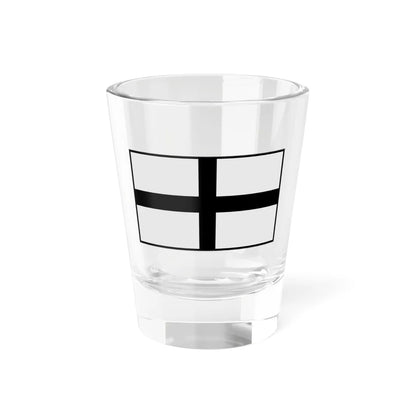 Symbols of Neringa Juodkrantė (Lithuania) Shot Glass 1.5oz 1.5oz - Go Mug Yourself