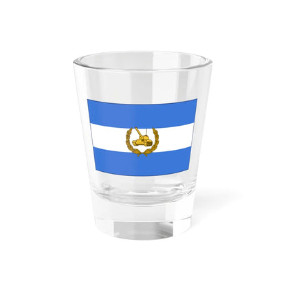 SYR-Armour-DIV-flag (Syria) Shot Glass 1.5oz 1.5oz - Go Mug Yourself