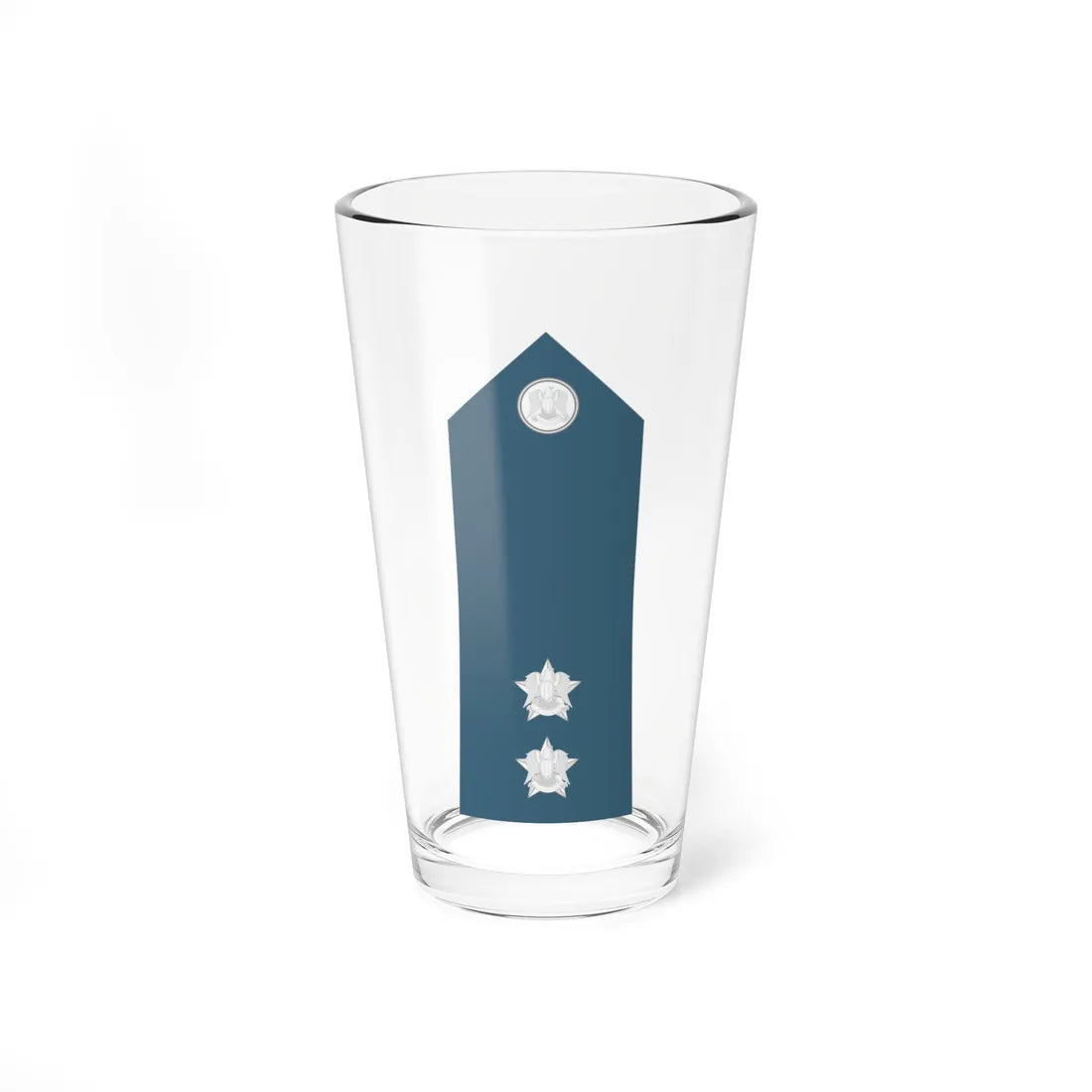 Syria Air Force   OF01b (Syria) (Military Rank) Pint Glass 16oz 16oz - Go Mug Yourself