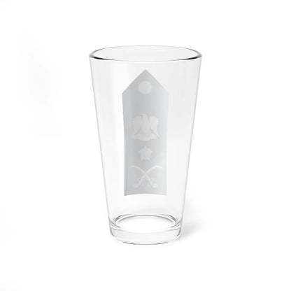 Syria Air Force   OF08 (Syria) (Military Rank) Pint Glass 16oz - Go Mug Yourself