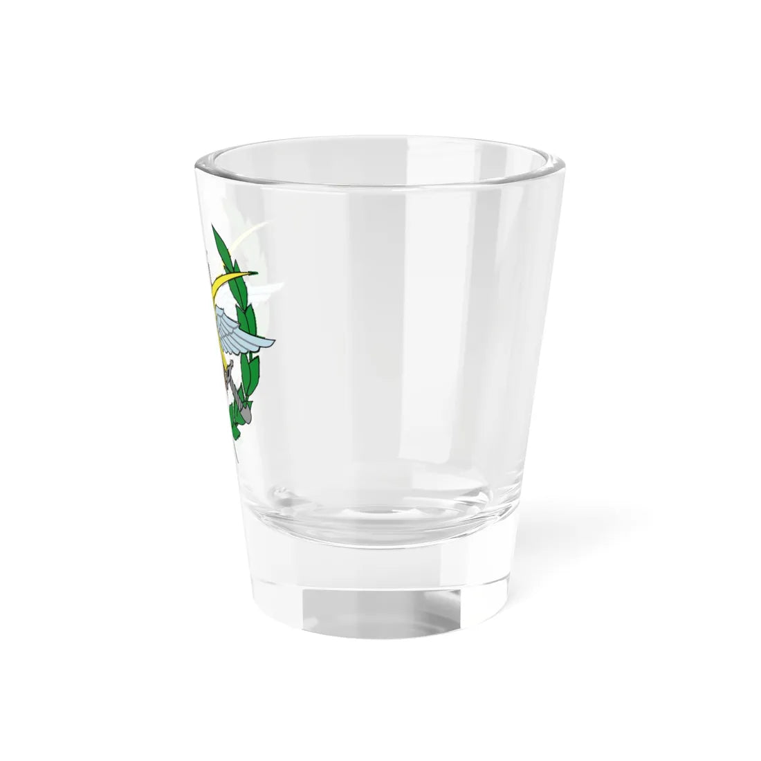 Syria Armed Forces Emblem (Syria) (Coat of Arms) Shot Glass 1.5oz - Go Mug Yourself