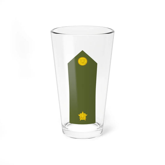 Syria Army   OF01a (Syria) (Military Rank) Pint Glass 16oz 16oz - Go Mug Yourself