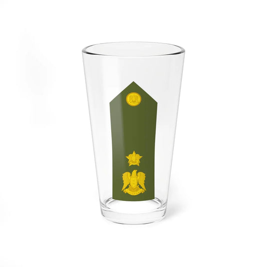 Syria Army   OF04 (Syria) (Military Rank) Pint Glass 16oz 16oz - Go Mug Yourself