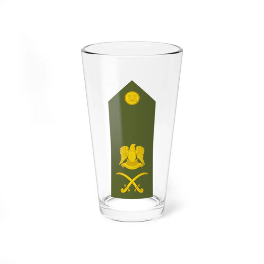 Syria Army   OF07 (Syria) (Military Rank) Pint Glass 16oz 16oz - Go Mug Yourself