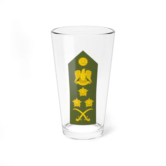 Syria Army   OF10 (Syria) (Military Rank) Pint Glass 16oz 16oz - Go Mug Yourself