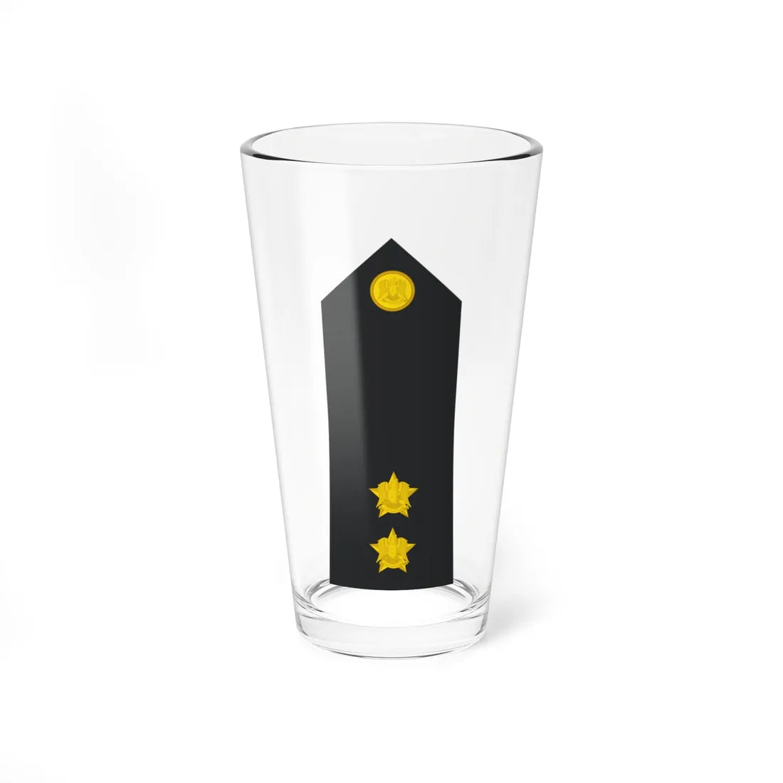 Syria Navy   OF01b (Syria) (Military Rank) Pint Glass 16oz 16oz - Go Mug Yourself