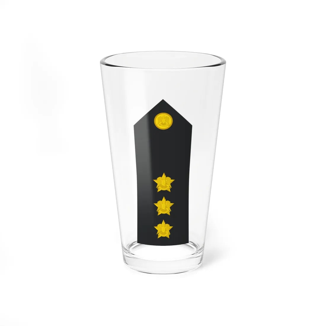 Syria Navy   OF02 (Syria) (Military Rank) Pint Glass 16oz 16oz - Go Mug Yourself