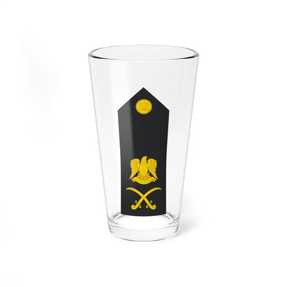 Syria Navy   OF07 (Syria) (Military Rank) Pint Glass 16oz 16oz - Go Mug Yourself