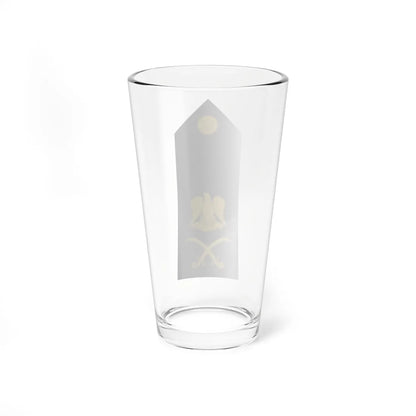 Syria Navy   OF07 (Syria) (Military Rank) Pint Glass 16oz - Go Mug Yourself