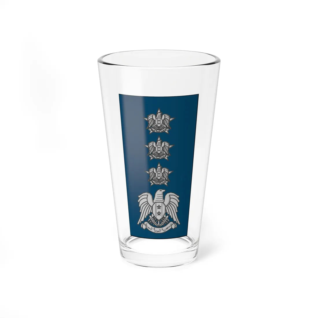 Syrian  AF Amid (Syria) (Military Rank) Pint Glass 16oz 16oz - Go Mug Yourself