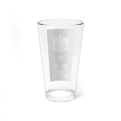 Syrian AF Farik OF10 (Syria) (Military Rank) Pint Glass 16oz - Go Mug Yourself