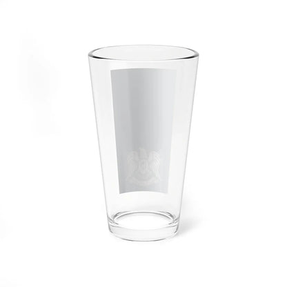 Syrian  AF Raid (Syria) (Military Rank) Pint Glass 16oz - Go Mug Yourself