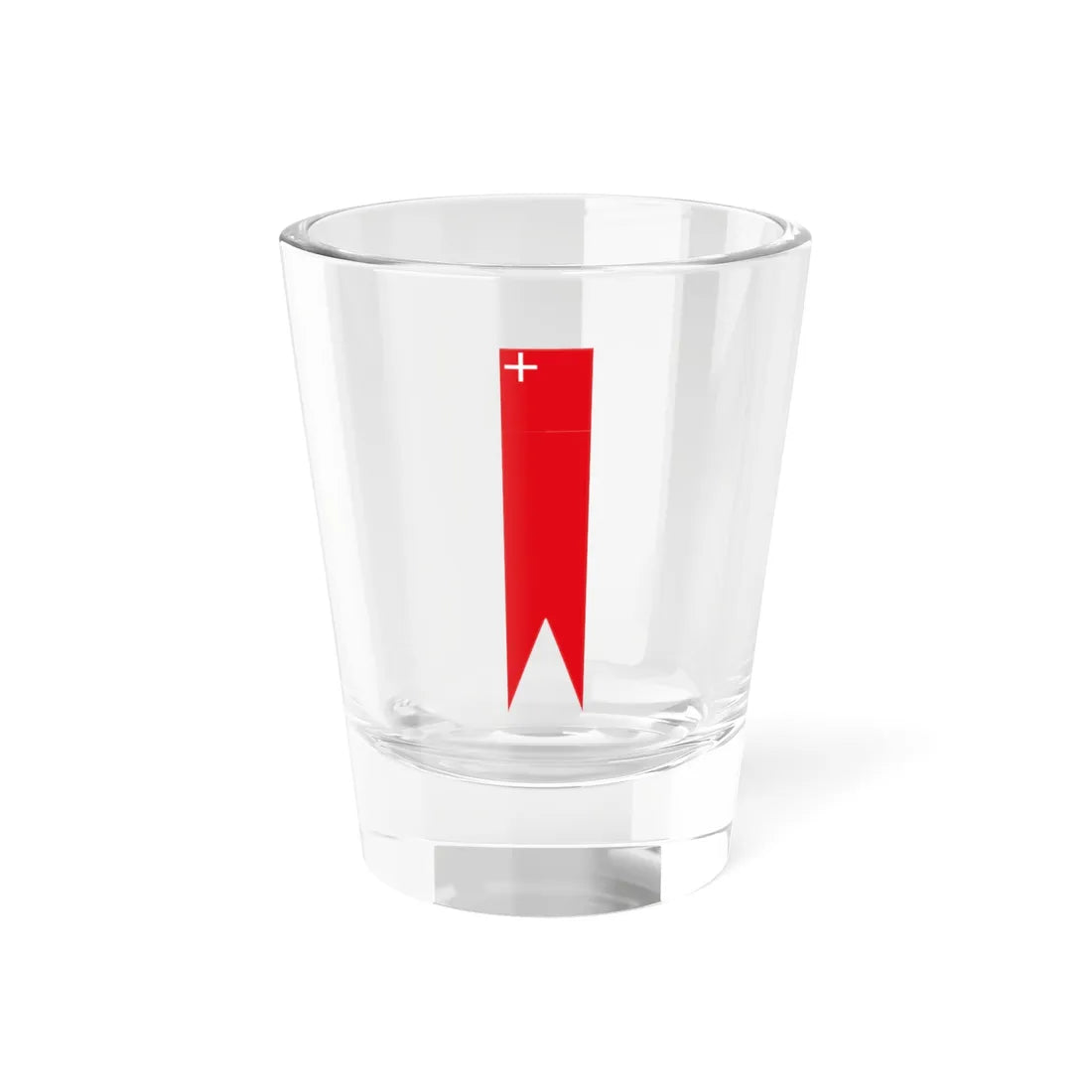 SZ Oriflamme (Switzerland) Shot Glass 1.5oz 1.5oz - Go Mug Yourself