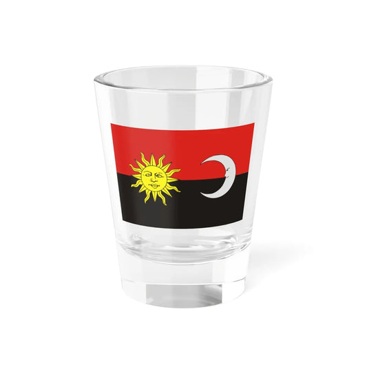 Szekely flag red and black version (Oman) Shot Glass 1.5oz 1.5oz - Go Mug Yourself