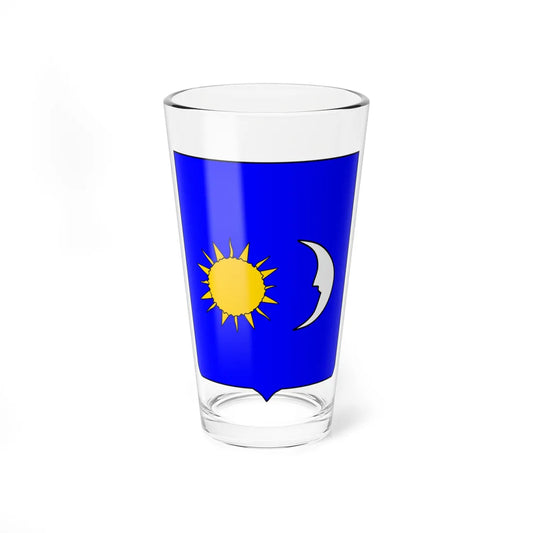 Székely people COA (Oman) (Coat of Arms) Pint Glass 16oz 16oz - Go Mug Yourself