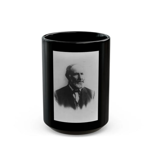 T.T. Garrard, Head-And-Shoulders Portrait, Facing Right (U.S. Civil War) Black Coffee Mug-15oz-Go Mug Yourself