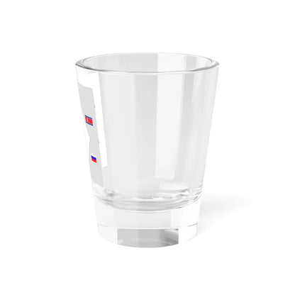 Table layout of Six-Party Talks (United States) Shot Glass 1.5oz - Go Mug Yourself