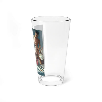 Taboo in Samoa, Collier's Illustration, October 26, 1940 (Magazine Illustration) Pint Glass 16oz - Go Mug Yourself