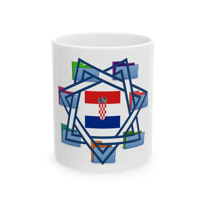 TACh (Croatia) White Coffee Mug 11oz - Go Mug Yourself