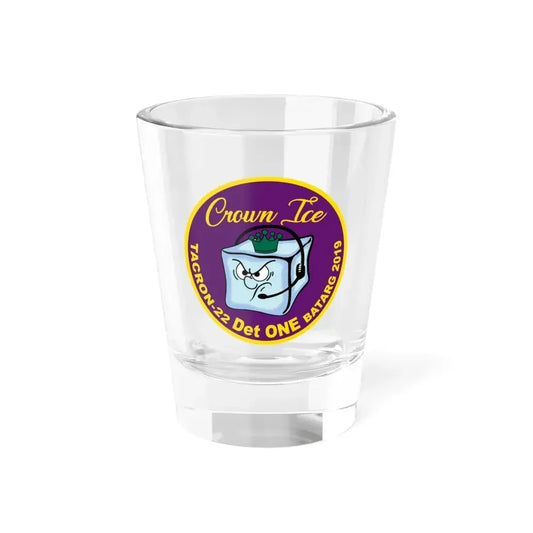 TACRON 22 Det ONE Crown Ice (U.S. Navy) Shot Glass 1.5oz 1.5oz - Go Mug Yourself