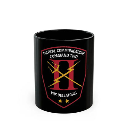 Tactical Communication Command Two (U.S. Navy) Black Coffee Mug 11oz - Go Mug Yourself