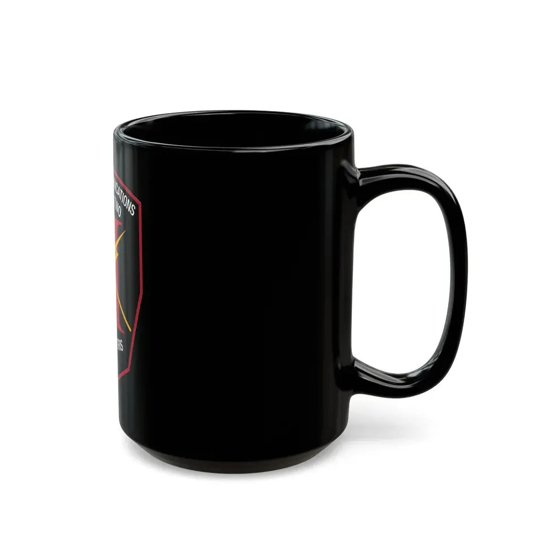 Tactical Communication Command Two (U.S. Navy) Black Coffee Mug - Go Mug Yourself