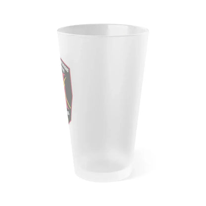 Tactical Communication Command Two (U.S. Navy) Frosted Pint Glass 16oz - Go Mug Yourself