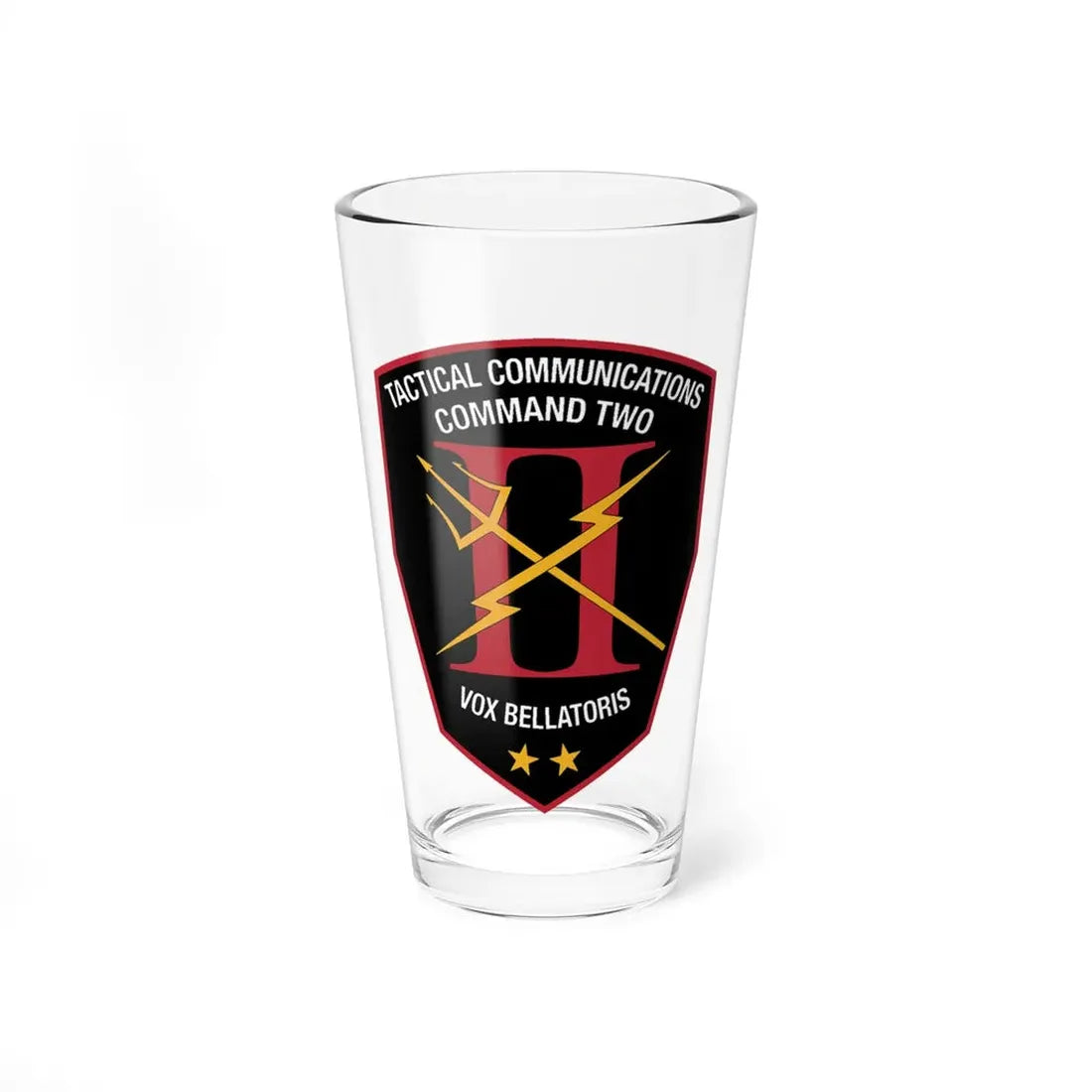 Tactical Communication Command Two (U.S. Navy) Pint Glass 16oz 16oz - Go Mug Yourself