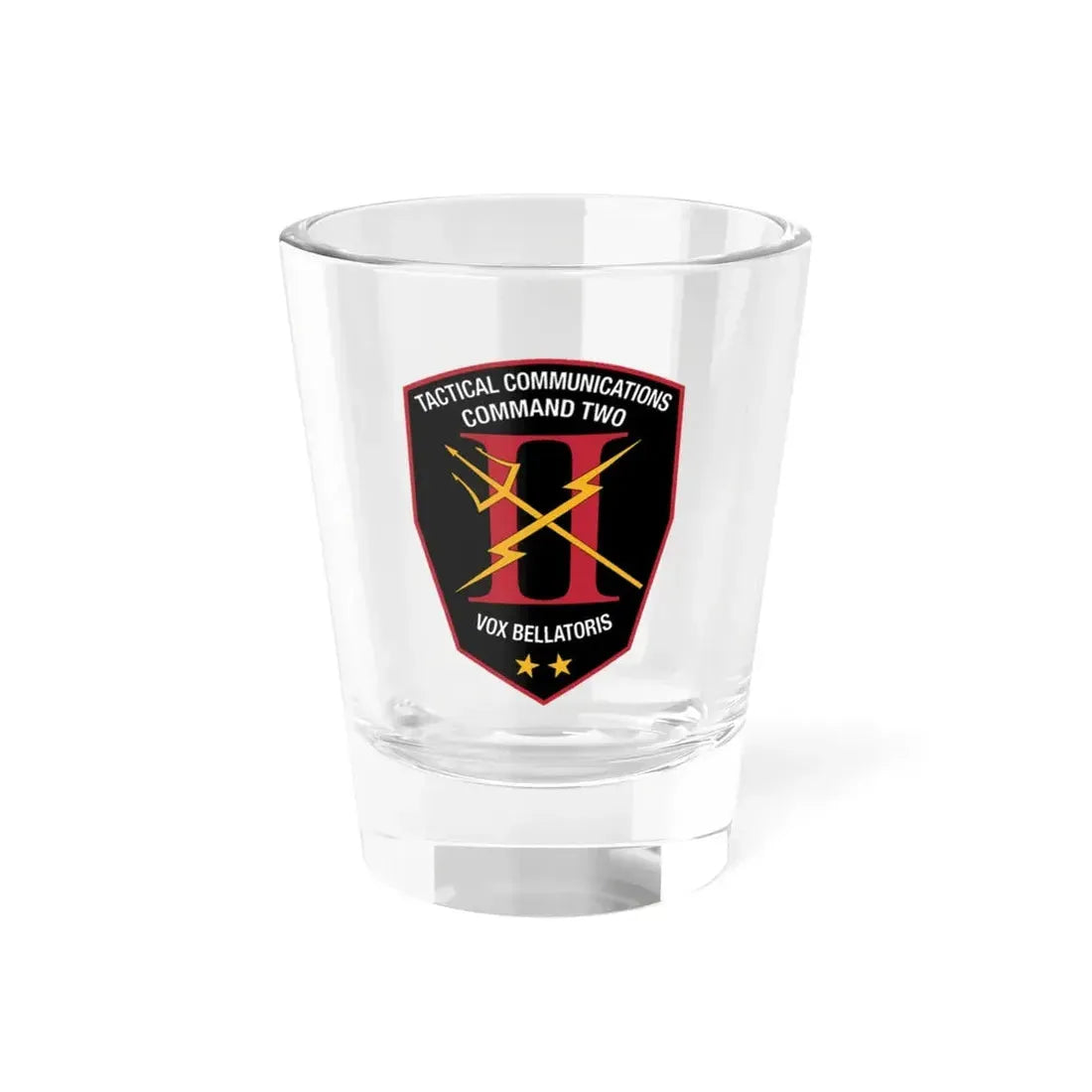 Tactical Communication Command Two (U.S. Navy) Shot Glass 1.5oz 1.5oz - Go Mug Yourself