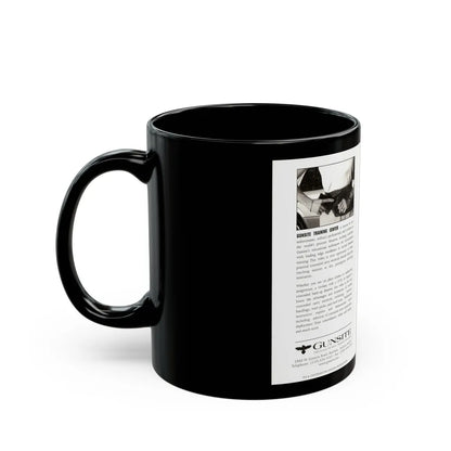 TACTICAL CONCEALED CARRY 1 (VHS COVER) - Black Coffee Mug-Go Mug Yourself