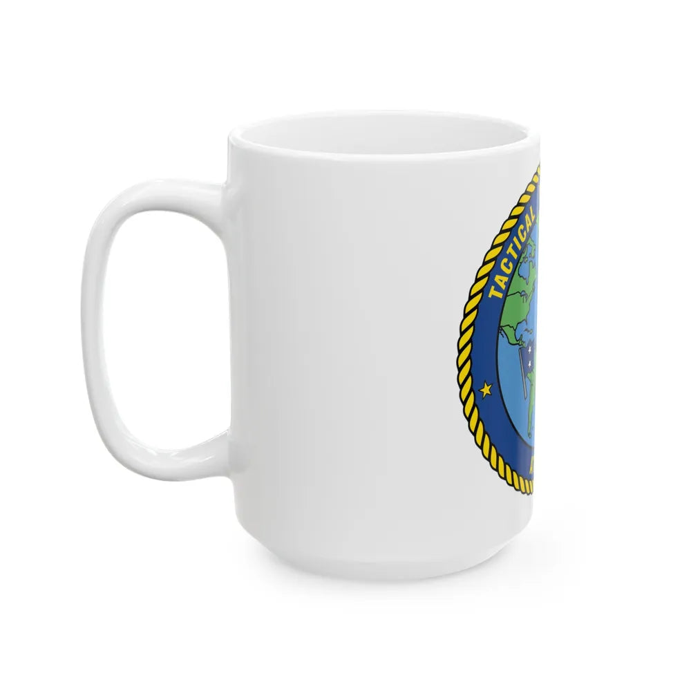 Tactical Training Grp Atlantic (U.S. Navy) White Coffee Mug-Go Mug Yourself