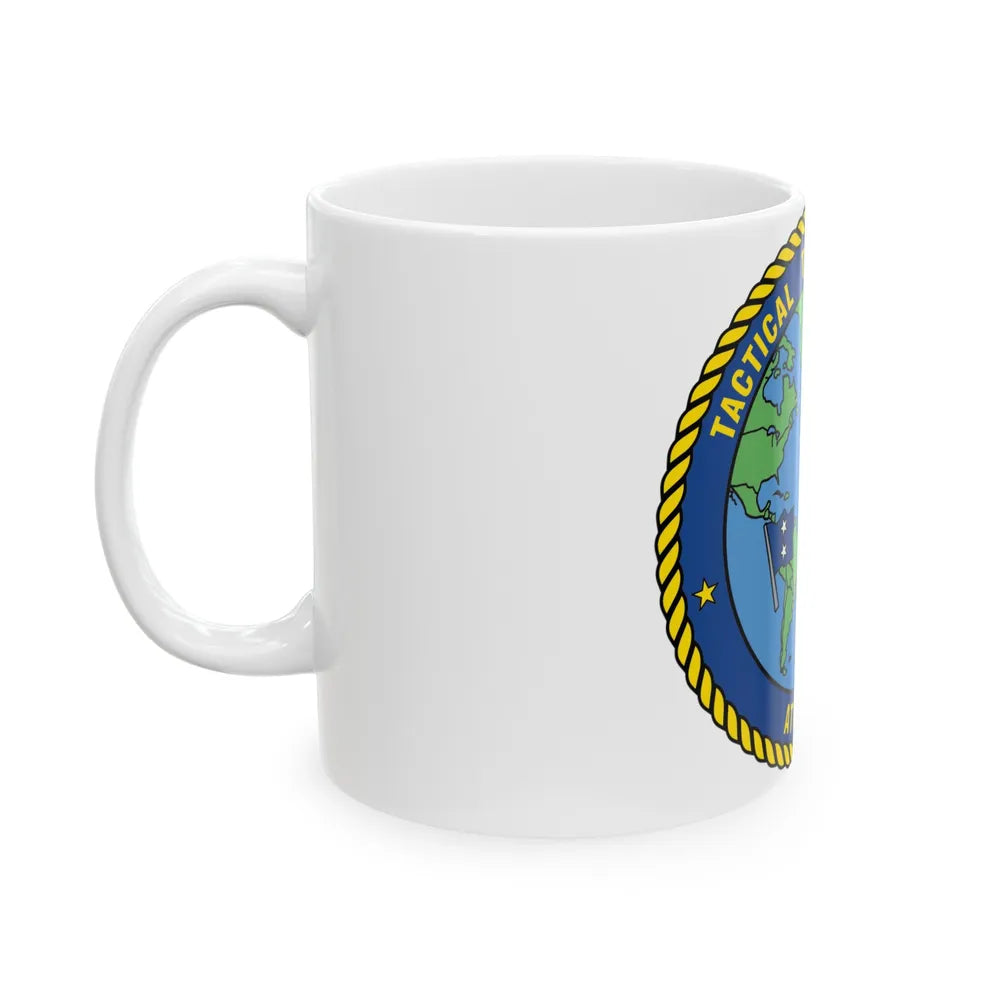 Tactical Training Grp Atlantic (U.S. Navy) White Coffee Mug-Go Mug Yourself