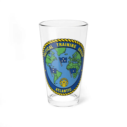 Tactical Training Grp Atlantic (U.S. Navy) Pint Glass 16oz 16oz - Go Mug Yourself