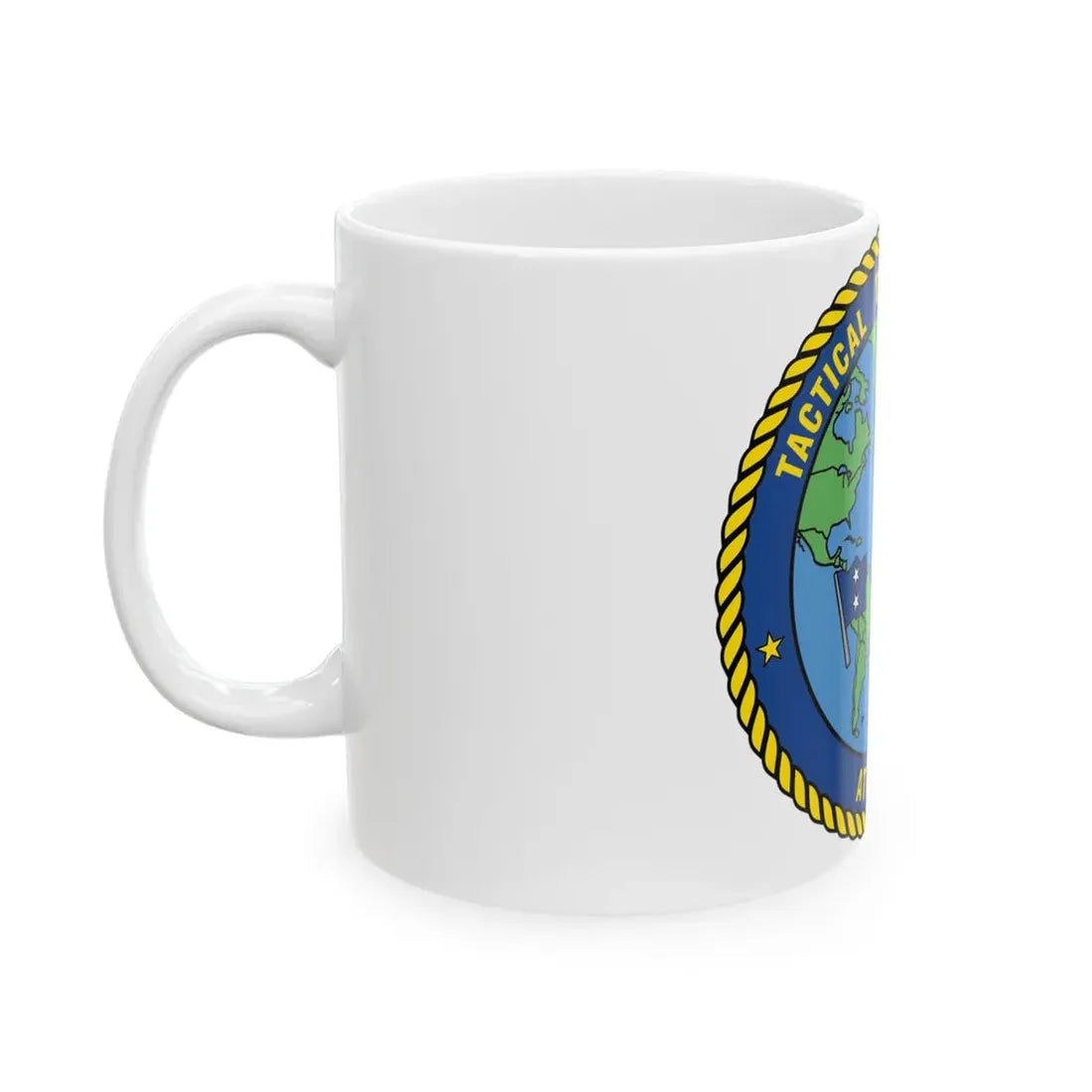 Tactical Training Grp Atlantic (U.S. Navy) White Coffee Mug - Go Mug Yourself